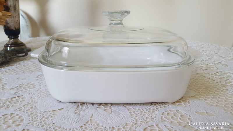 Corning mw-a-10b microwave plus microwave bowl with glass lid