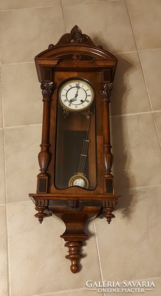 Wonderful antique wall clock from the 1880s!