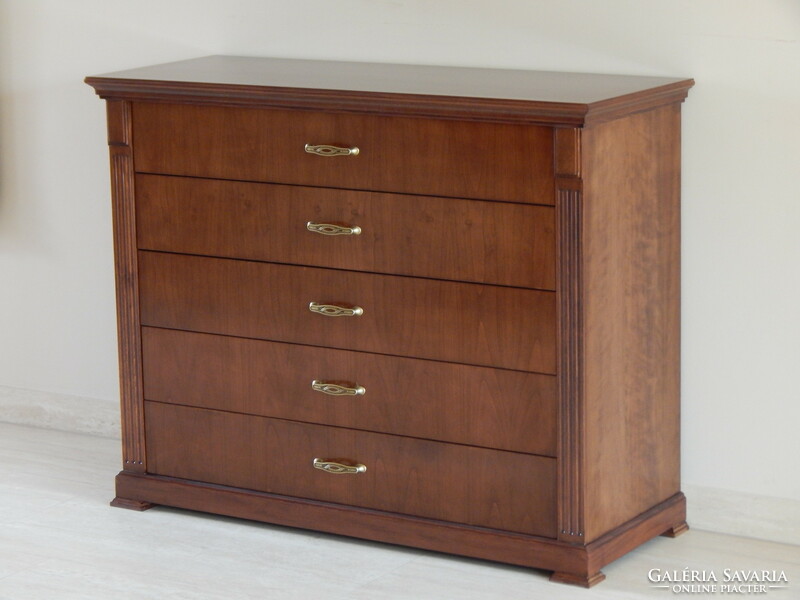 Classic style 5-drawer chest of drawers [h-02]
