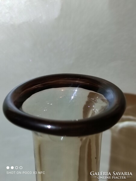 Most megéri!!! Jelzett Goebel üveg váza egyedi eredeti bekarcolt jellel kiváló ajándék tavaszra