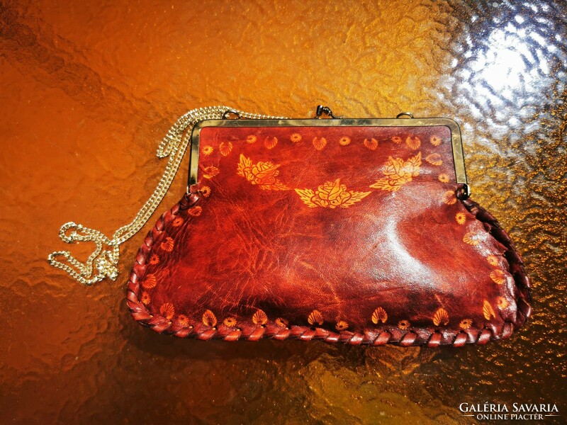 Indian leather casual bag