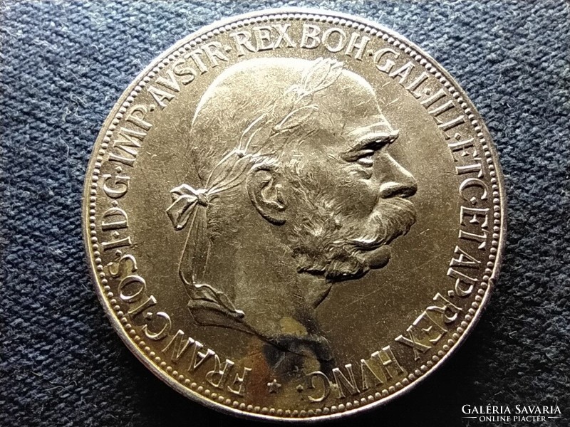 József Ferenc of Austria (1848-1916) .900 Silver 5 crowns 1900 (id48248)