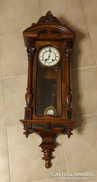 Wonderful antique wall clock from the 1880s!