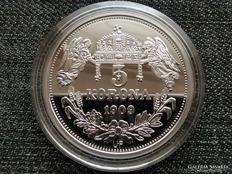 Royal crowns in imitation i. Ferenc 5 crowns .999 Silver pp (id23496)