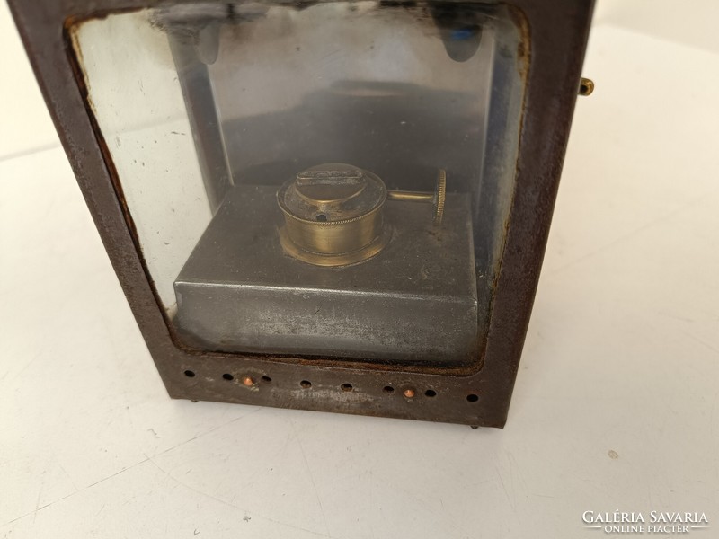 Antique railway bacter carbide petroleum lamp f f a schulze berlin 774 7732