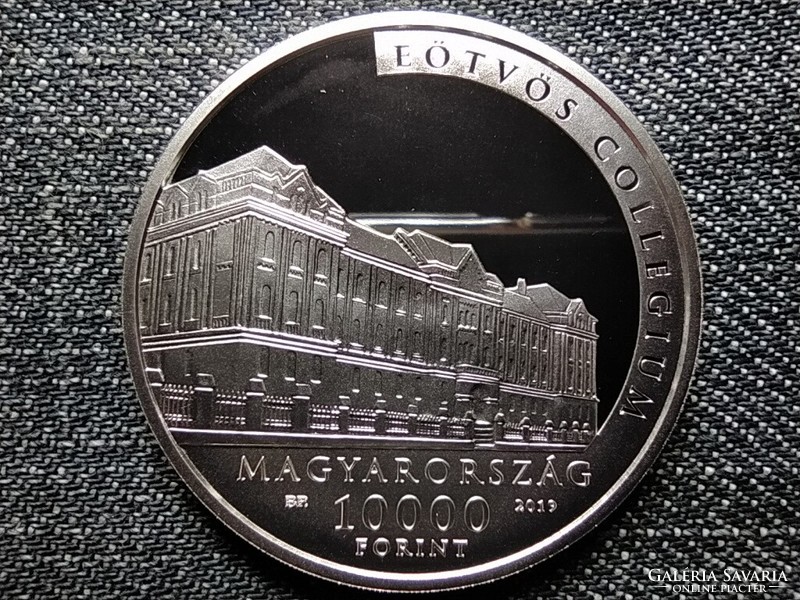 100th Anniversary of the Death of Eötvös .925 Silver HUF 10,000 2019 bp pp (id42704)