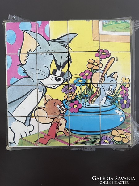 Disney kirakós kocka játék, Mickey Donald Tom és Jerry