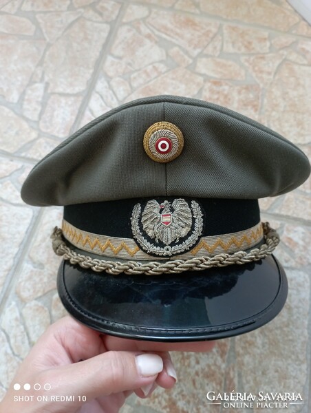 Old Austrian plate cap