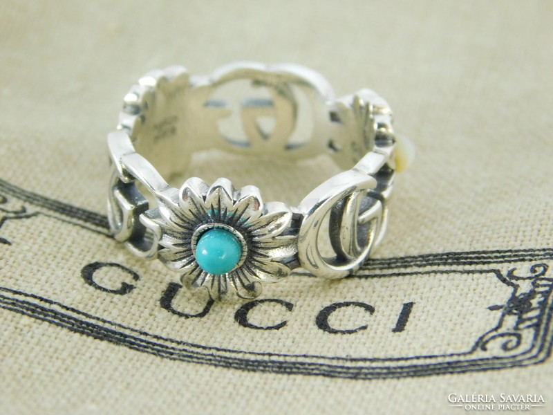 Gucci women's silver ring