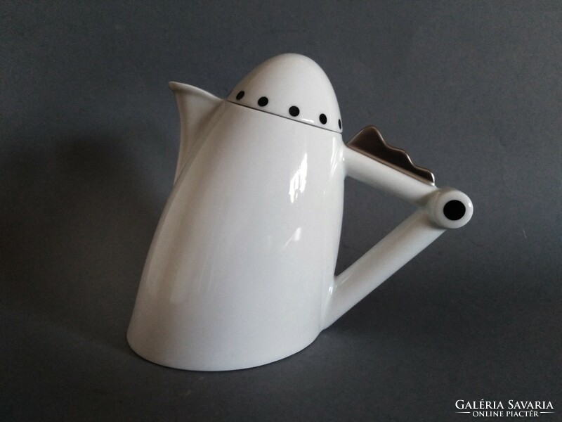 Cattany designer pop-art/postmodern coffee pot 1990, rare