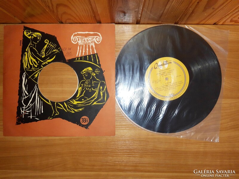 SP vinyl record Erkel Ferenc - László Hunyadi (hlp mk 1525)