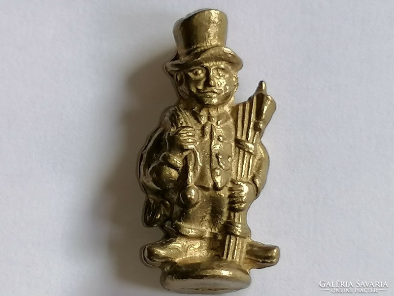 Copper, figure with a lucky hat, perhaps a chimney sweep 48.