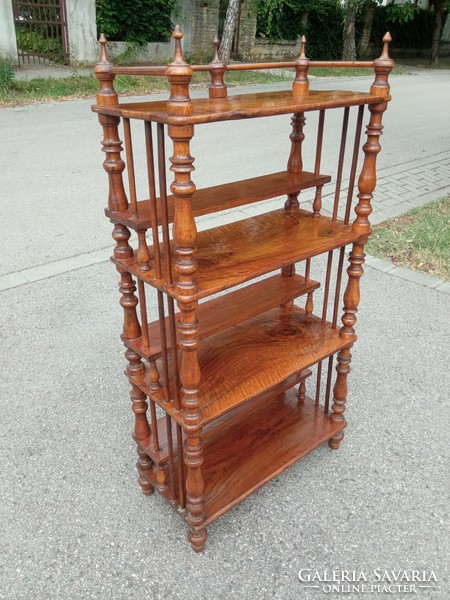 Antique biedermeier etagere, rack with shelves