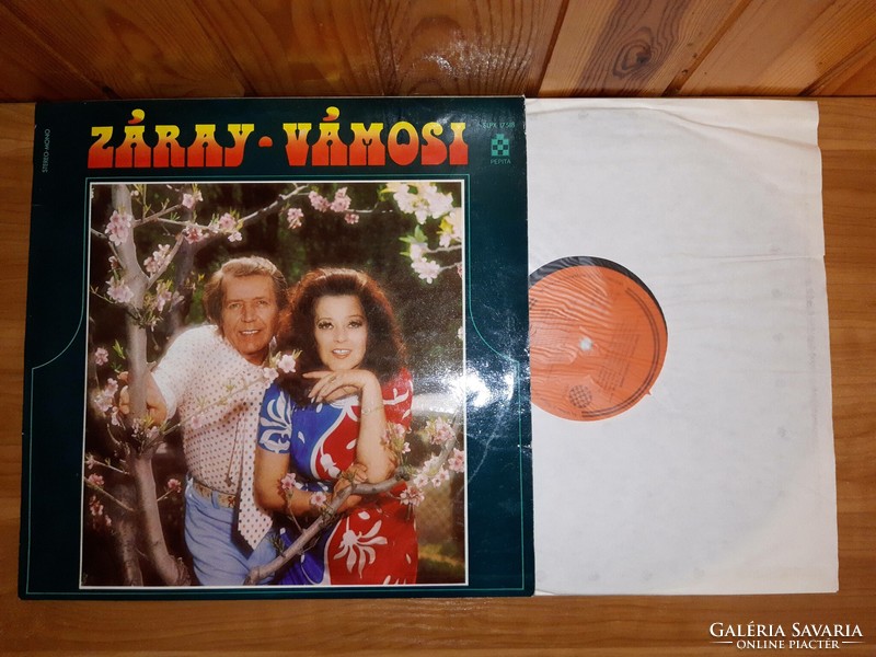 LP Bakelit vinyl hanglemez Záray Márta, Vámosi János - Záray - Vámosi