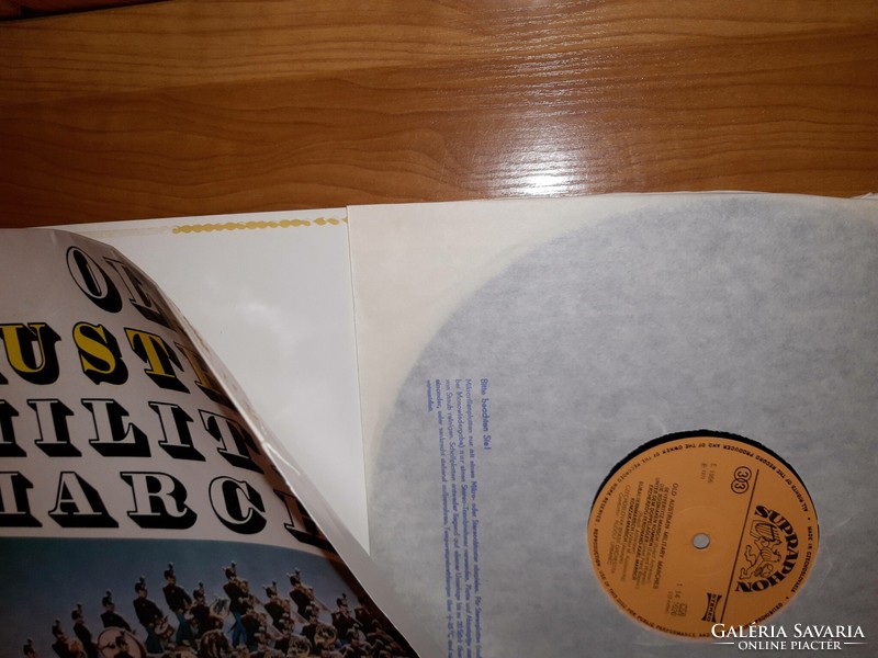 Lp vinyl vinyl record old Austrian military marches