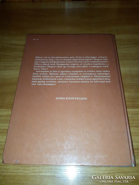 Fiúk könyve - Sebők János - 1981 könyv