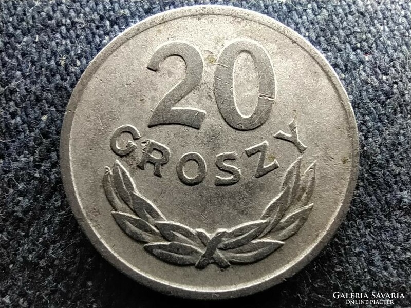Poland 20 groszy 1965 mw (id61718)