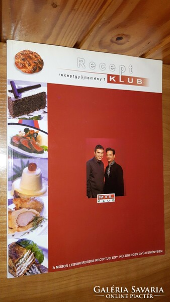 Recipe club recipe collection i. 1. Kovács Lázár Juhász Benga Sándor book