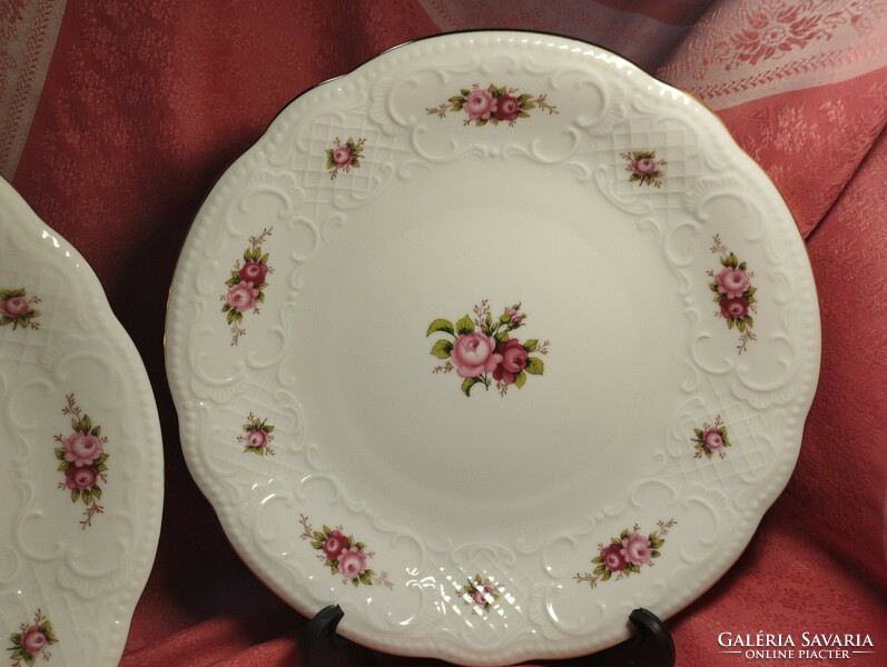 Gyönyörű Seltmann Weiden német porcelán kínáló tál, tányér, asztalközép