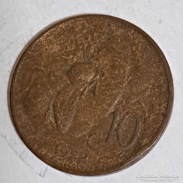 1922.  Olaszorszá 10 Centesimi (1005)