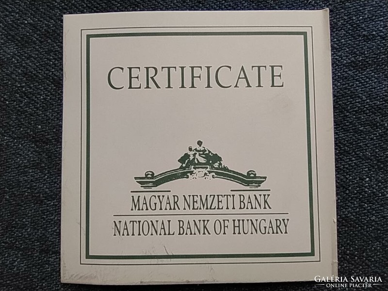 For the children of the world .925 Silver 2000 HUF 1998 certificate (id58813)