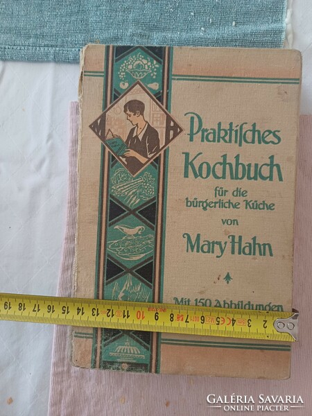 Mary Hahn's German language cookbook kochbuch. You can flip through it on video!
