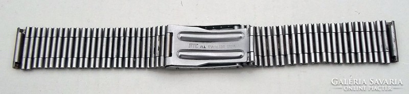 18-As stc vintage steel watch strap