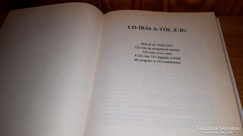 Horváth Annamária - CD-írás A-tól Z-ig + CD-ROM melléklettel könyv