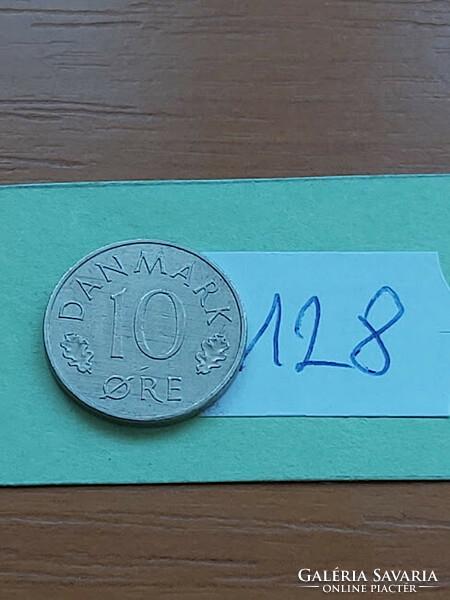 Denmark 10 öre 1976 copper-nickel, ii. Queen Margaret 128