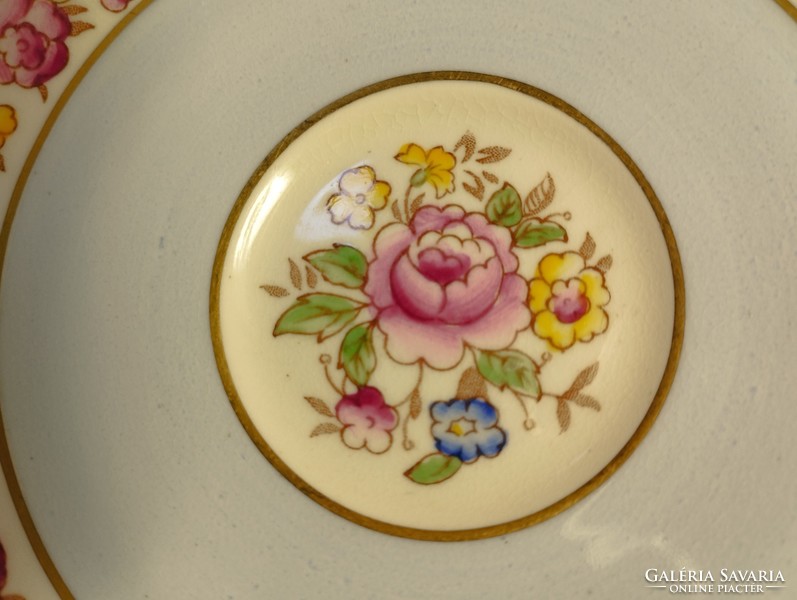 Adderley, angol porcelán tál, tányér, dísztányér