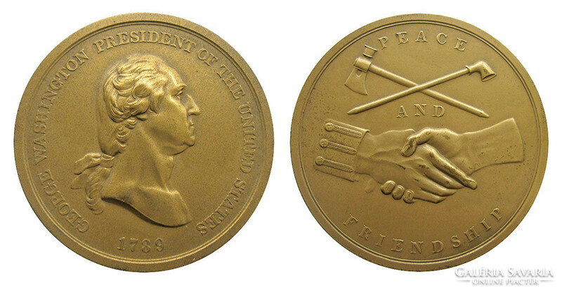 Usa george washington memorial medal
