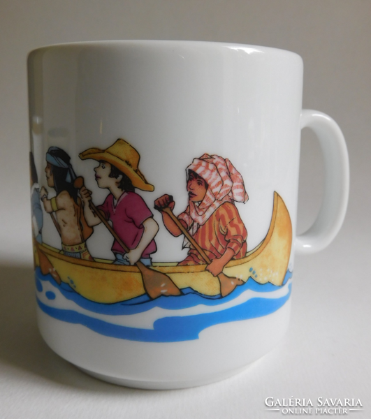 König porcelain Bavarian vintage children's mug