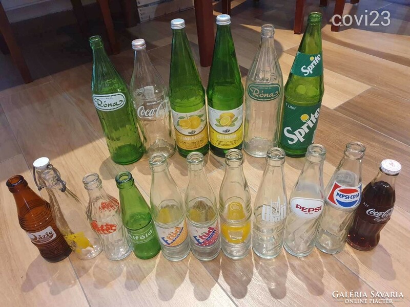 18 retro soda bottles in very nice condition, only one! Decoration creative hospitality #2