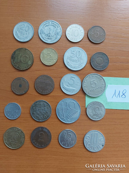 Mixed coins 20 pieces 118