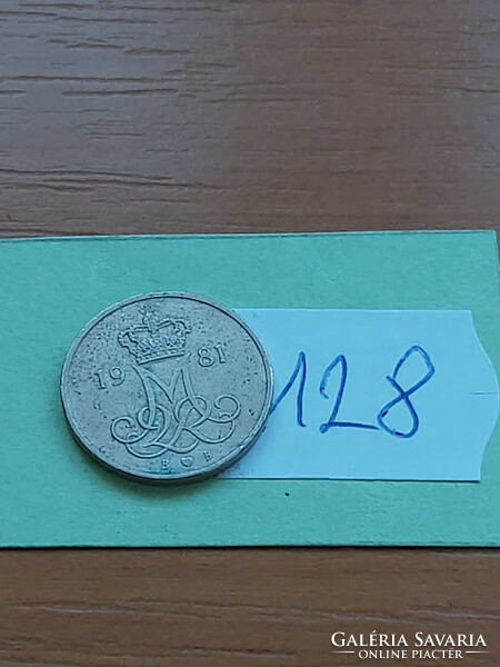 Denmark 10 öre 1981 copper-nickel, ii. Queen Margaret 128