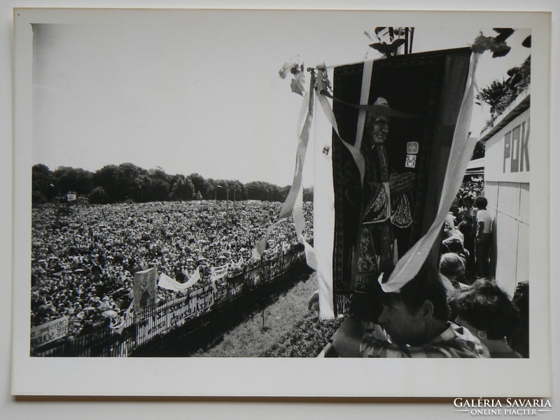 Poland, solidarity around 1981, three large press photos (13x18 cm)