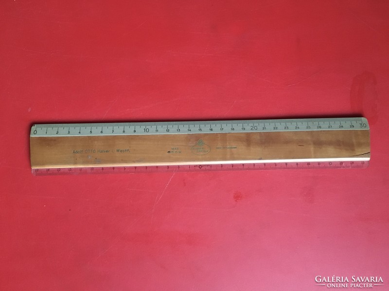 Faber castell wooden ruler 30cm in good condition!!!