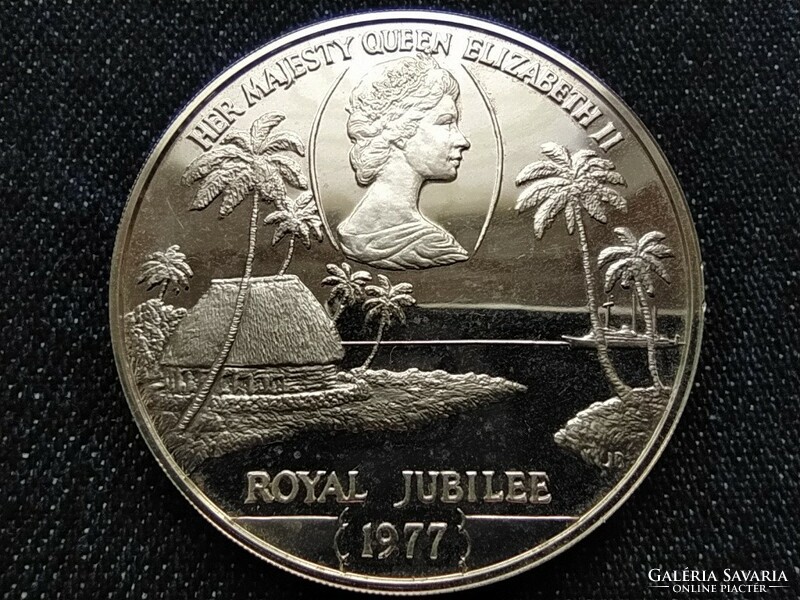 Samoa Silver Jubilee .925 Silver 1 Tala 1977 pp (id61590)