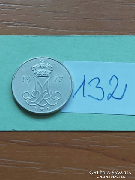 Denmark 10 öre 1977 copper-nickel, ii. Queen Margaret 132