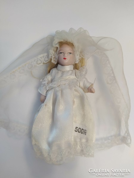 Porcelain bride doll