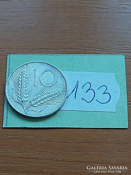 Italy 10 lira 1953 alu. Kalás 133
