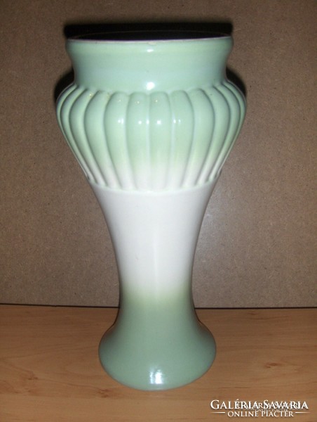 Retro nagy méretű kerámia váza -  32 cm magas (4/d)