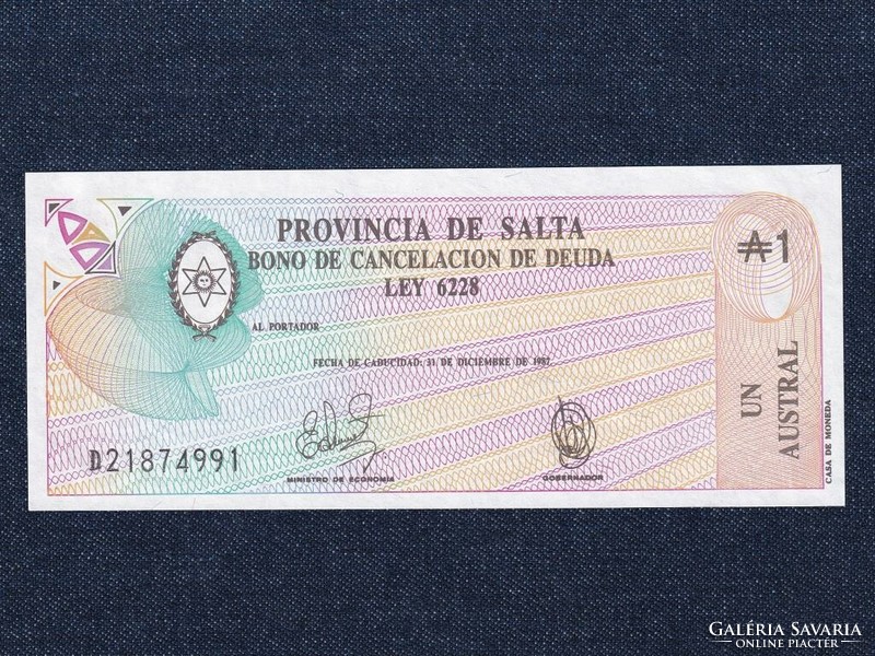 Argentína 1 austral szükségpénz 1982 (id63309)