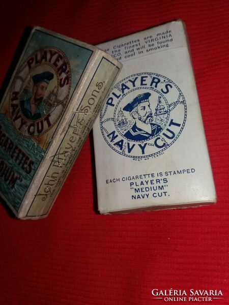 Antique 1930 collectible players navy cut cigarette advertising cards wild animals in one 12