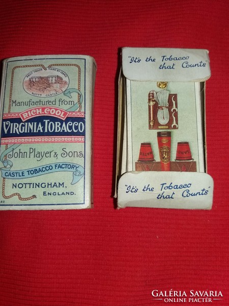Antik 1930 gyűjthető PLAYERS NAVY CUT cigaretta reklámkártyák Hajós kapitányok egyben 11