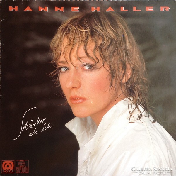 Hanne Haller bakelit vinyl LP