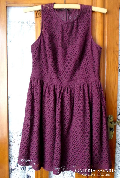 Women's one-piece dress, burgundy (new look)