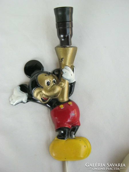 Mickey mouse painted metal retro vintage wall lamp