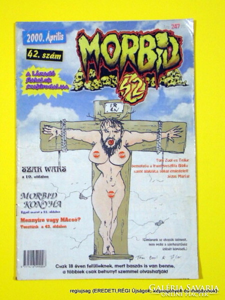 2000 April / morbid / old newspapers comics magazines no.: 12761