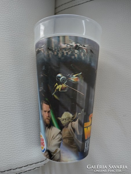 Star Wars 3D-s műanyag pohár teljes kollekció 3 darabos 2005-ös limitált kiadás